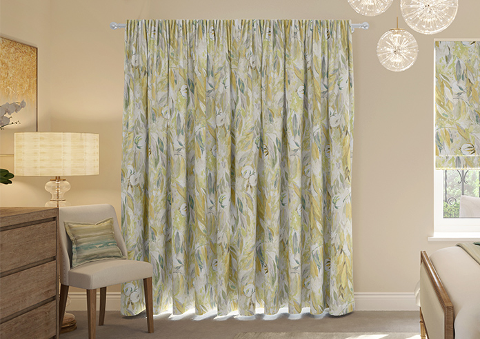 Cottonopolis, Honeydew - Made to Measure Curtains - Image 7